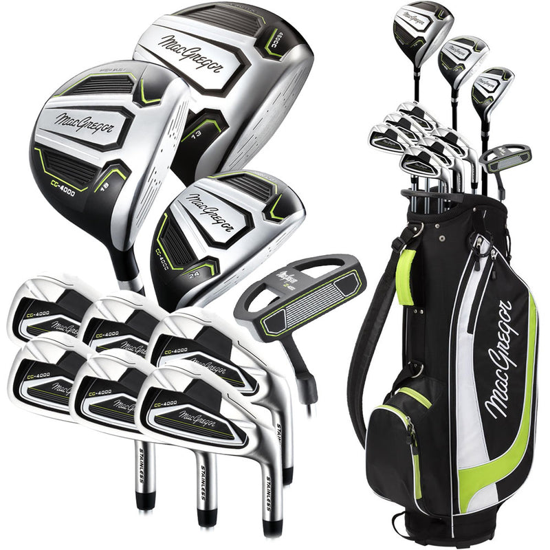 MacGregor CG4000 11-Piece Cart Bag Package Set - Steel