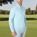 Callaway 1/4 Blended Merino Sweater - Arctic Paradise