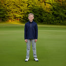 Callaway Youth Hex Fleece 1/4 Zip Pullover - Peacoat