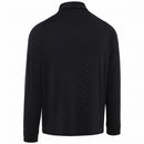 Callaway Soft Touch Long Sleeve Knit Polo Shirt - Caviar