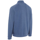 Callaway Brushed Rib 1/4 Zip Pullover - Peacoat Heather
