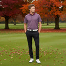 Callaway Fly Birdie Check Polo Shirt - Italian Plum