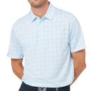 Callaway Fractal Chev Print Polo Shirt - Bright White