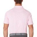 Callaway Twill Print Polo Shirt - Strawberry Pink