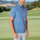 Callaway Crab Novelty Polo Shirt - Galaxy Blue