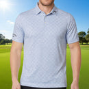 Callaway Golf Foulard Printed Polo Shirt - Peacoat