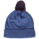 Calvin Klein Linden Bobble Beanie - Blue Hibiscus
