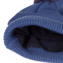 Calvin Klein Linden Bobble Beanie - Blue Hibiscus