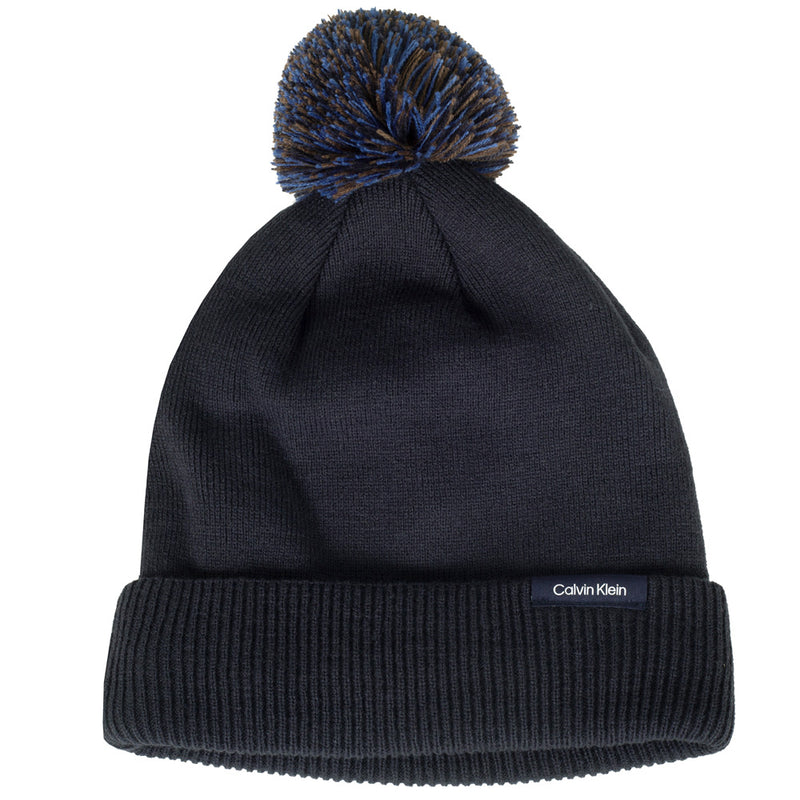 Calvin Klein Linden Bobble Beanie - Navy