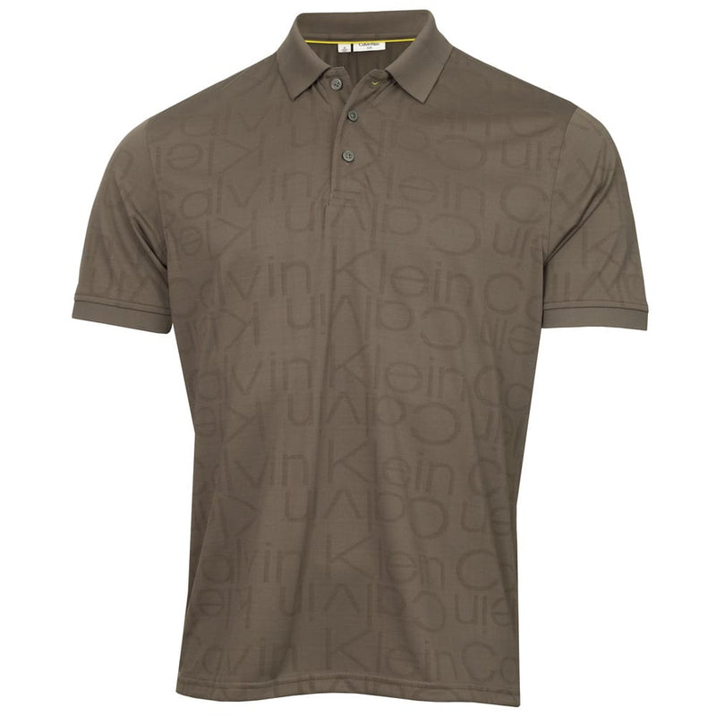 Calvin Klein Avondale Polo Shirt - Cedar Brown