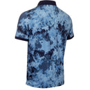 Calvin Klein Digital Chaos Printed Polo Shirt - Navy