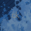 Calvin Klein Digital Chaos Printed Polo Shirt - Navy