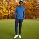 Calvin Klein Avondale Half Zip Pullover - Blue Hibiscus