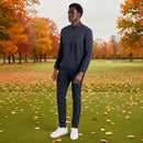 Calvin Klein Greenside 1/2 Zip Hybrid Bomber - Navy