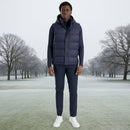 Calvin Klein Vanta Hooded Puffa Gilet - Navy