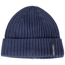 Calvin Klein Albon Ribbed Beanie - Dark Denim