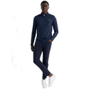 Calvin Klein Printed Newport Half Zip - Navy Marble
