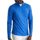 Calvin Klein Printed Newport Half Zip - Sapphire