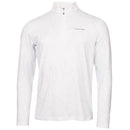 Calvin Klein Printed Newport Half Zip - White Marble