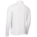 Calvin Klein Printed Newport Half Zip - White Marble