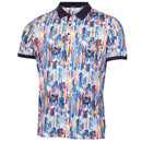 Calvin Klein Glitch Print Polo Shirt - Glitch Print