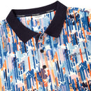 Calvin Klein Glitch Print Polo Shirt - Glitch Print