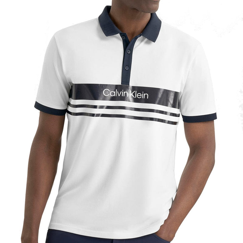 Calvin Klein Freemount Polo Shirt - White