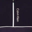 Calvin Klein Grange Mock Neck Polo Shirt - Navy