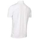 Calvin Klein Grange Mock Neck Polo Shirt - White