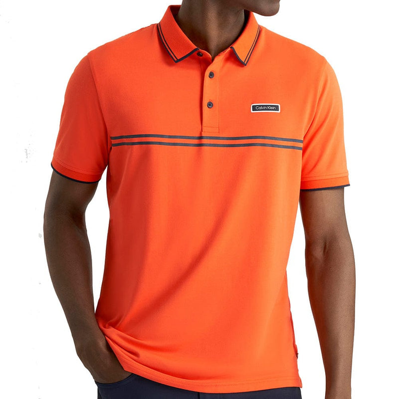 Calvin Klein Newtown Polo Shirt - Mandarin