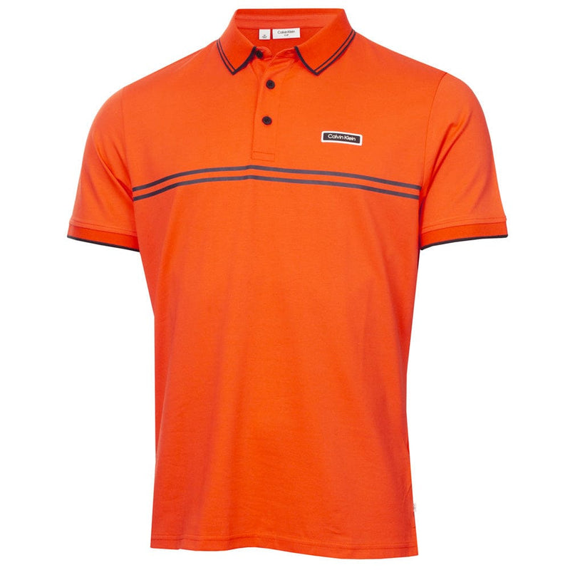 Calvin Klein Newtown Polo Shirt - Mandarin