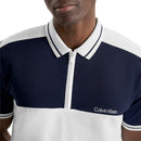 Calvin Klein Springhill Colour Block Polo Shirt - White