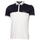 Calvin Klein Springhill Colour Block Polo Shirt - White