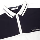 Calvin Klein Springhill Colour Block Polo Shirt - White