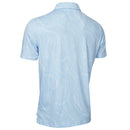 Calvin Klein Marble Print Polo Shirt - Bluebell