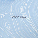 Calvin Klein Marble Print Polo Shirt - Bluebell