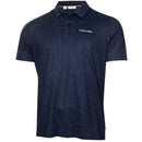 Calvin Klein Marble Print Polo Shirt - Navy