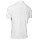 Calvin Klein Marble Print Polo Shirt  - White