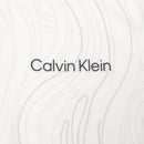 Calvin Klein Marble Print Polo Shirt  - White