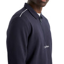 Calvin Klein Rossmore Collared Half Zip - Navy