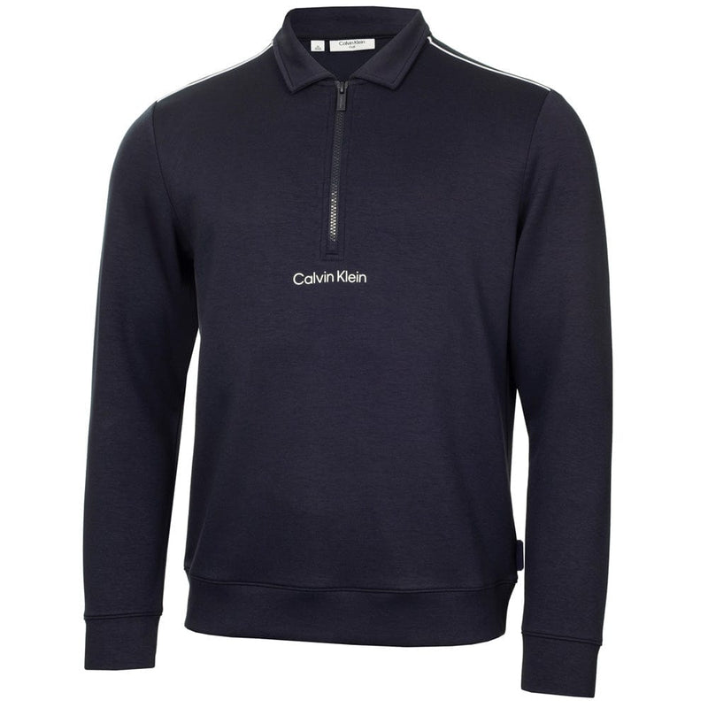 Calvin Klein Rossmore Collared Half Zip - Navy