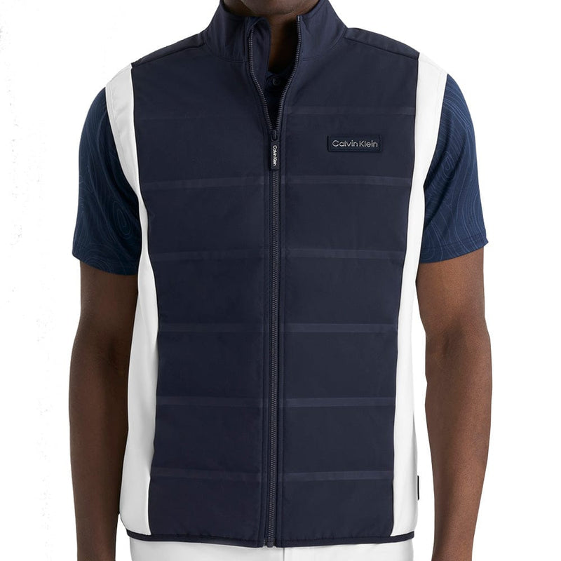 Calvin Klein Manning Full Zip Gilet - White
