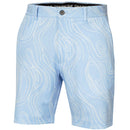 Calvin Klein Marble Print Bullet Shorts - Bluebell