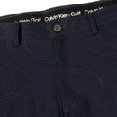 Calvin Klein Marble Print Bullet Shorts - Navy