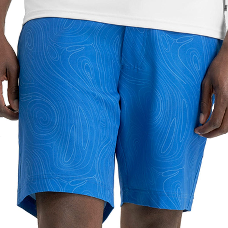 Calvin Klein Marble Print Bullet Shorts - Sapphire