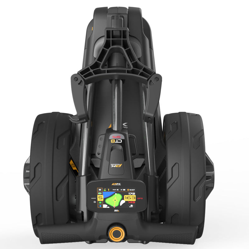 PowaKaddy CT8 GPS Electric Trolley - Gun Metal