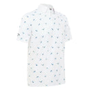 Callaway All Over Birdie Polo Shirt - Bright White