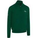 Callaway 1/4 Zip Blended Merino Sweater - Deep Galapagos Green