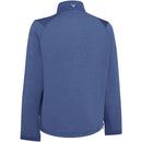Callaway 1/4 Zip Hex Fleece - Med Galaxy Heather