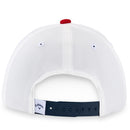 Callaway Bogey Free Cap - White/Red/Navy